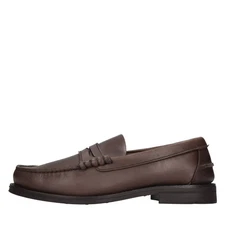 RF14-B PULL UP Loafers and Briefs on SAXONE Men Brown Amv01_saxo