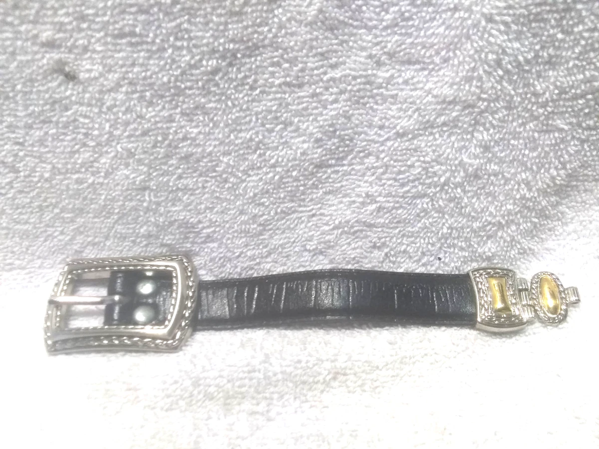 Black Silver Vintage Belts for sale | eBay