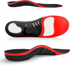  220 Lbs Plantar Fasciitis Strong Arch Support Insoles for Men Women - Orthoti
