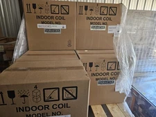 Indoor evaporator coil 1.5 to 2 ton R-410A.