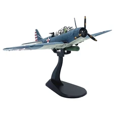 1:72 Scale American TBD Torpedo Bomber Alloy Aircraft Model Airplane Souvenir