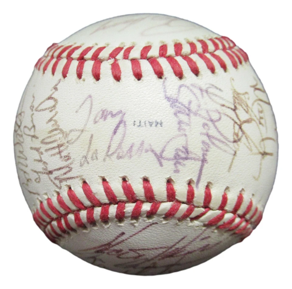 1988 Oakland A's Signed Autographed Baseball WS Ball McGwire Eckersley PSA/DNA - Image 3 of 4