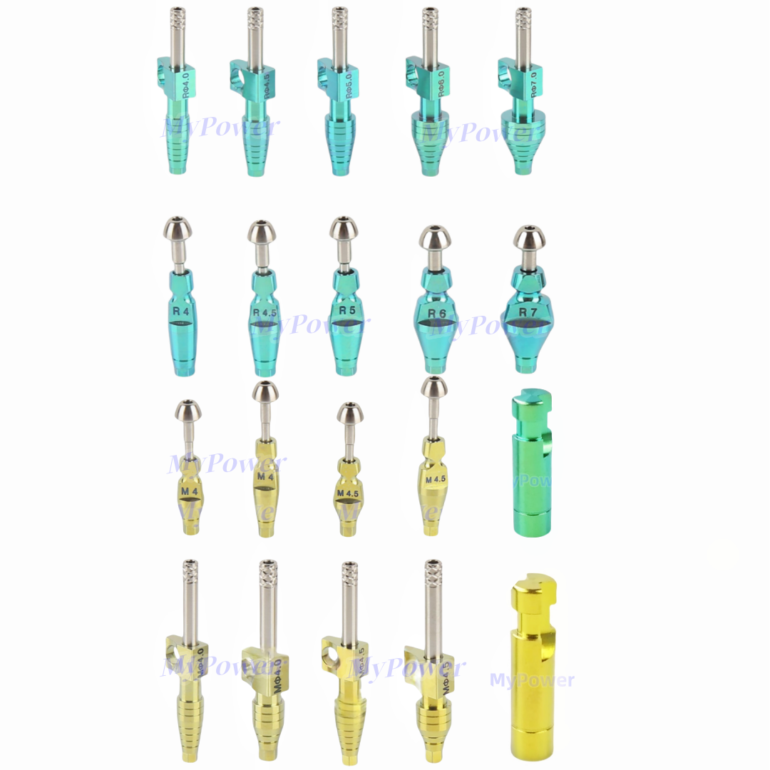 Dental Open Closed Tray Fixture Pick Up Impression Coping Fit