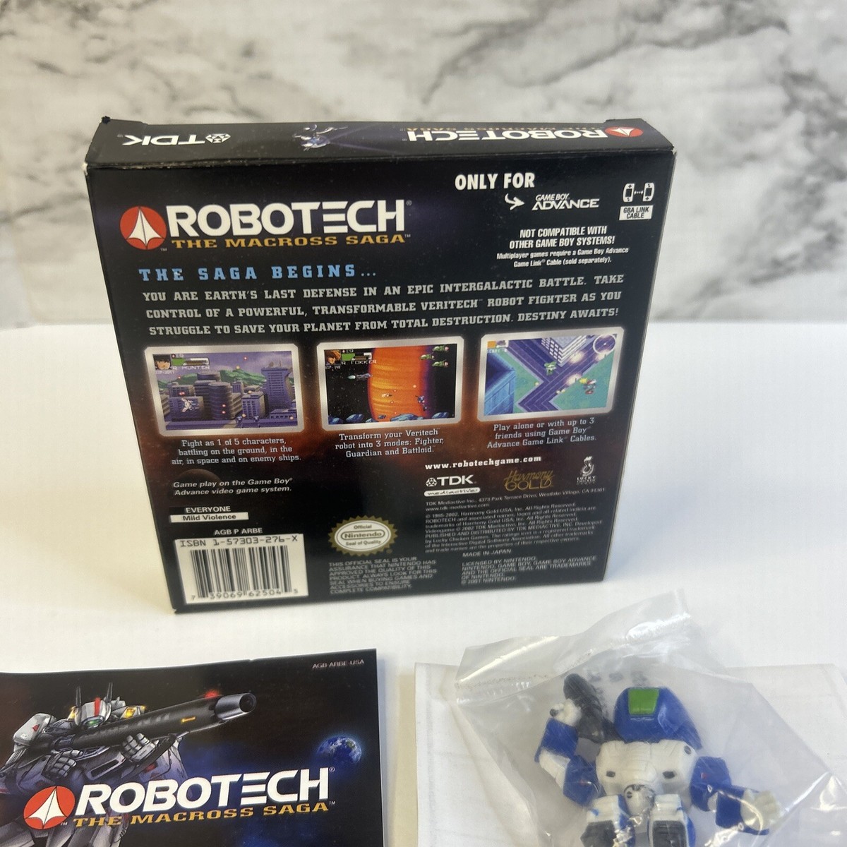 Robotech: The Macross Saga (Nintendo Game Boy Advance, 2002 Robotech: The Macross Saga (Nintendo Game Boy Advance, 2002