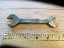 Vintage Williams 25,  5/16" x 1/4"  Standard Open End  Wrench, 5" Long