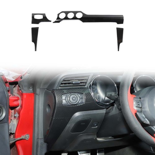 ✅ Console Dash Board Panel Trim Cover Bezel For Ford Mustang 15+ GT Base Shelby - Picture 8 of 20