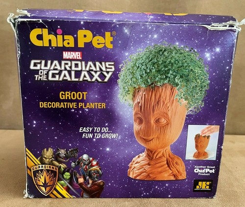 Groot NEU Marvel Guardians of the Galaxy Chia Haustier Samen Deko Pflanzgefäß Baby