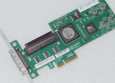 LSI Logic Ultra320 SCSI Controller Card LSI20320IE PCI-Express