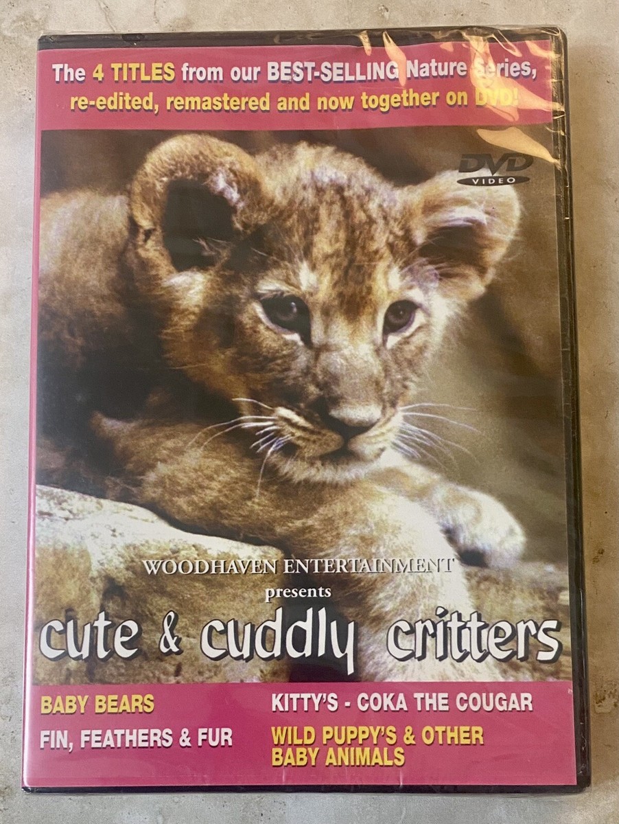 その他 Cute &amp; Cuddly Critters 1 Set [DVD] p706p5g Cute Cuddly Critters Set 1 (DVD, 2000) NEW SEALED