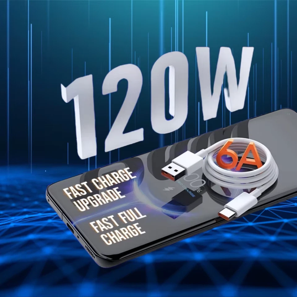 Caricabatterie originale Xiaomi 120W Turbo Fast Charge Adattatore per Redmi Note - Immagine 4 di 4