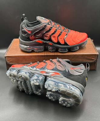Size 9 - Nike Air VaporMax Plus Black Crimson Gradient | eBay display picture 1