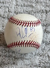 Dakota Mekkes Autograph Baseball Rawlings Official Major League Baseball Cubs 