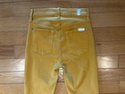 Seven for all mankind ladies size 24 mustard skinny stretch jeans pants — photo 7