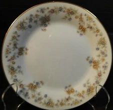Noritake Benita Bread Plate 6 1/4" 3019 Blue Floral Excellent