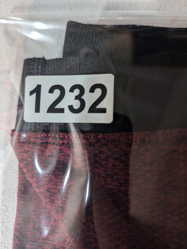 Pantalones de compresión para hombre Gymshark rojo capa base talla mediana - Imagen 7 de 7