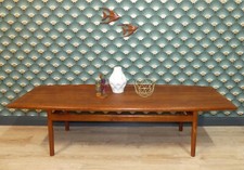 1960er TEAK Holz Couchtisch ge…