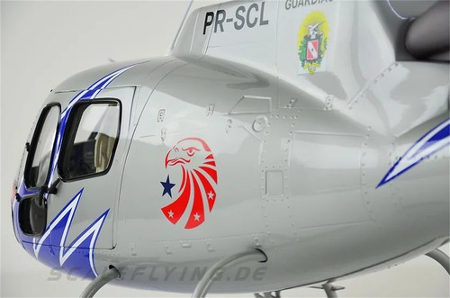 AS-350 600 ARF Brasil RC Helicóptero Fuselaje AS350 Brasil Helicóptero Versión V2 - Imagen 5 de 8