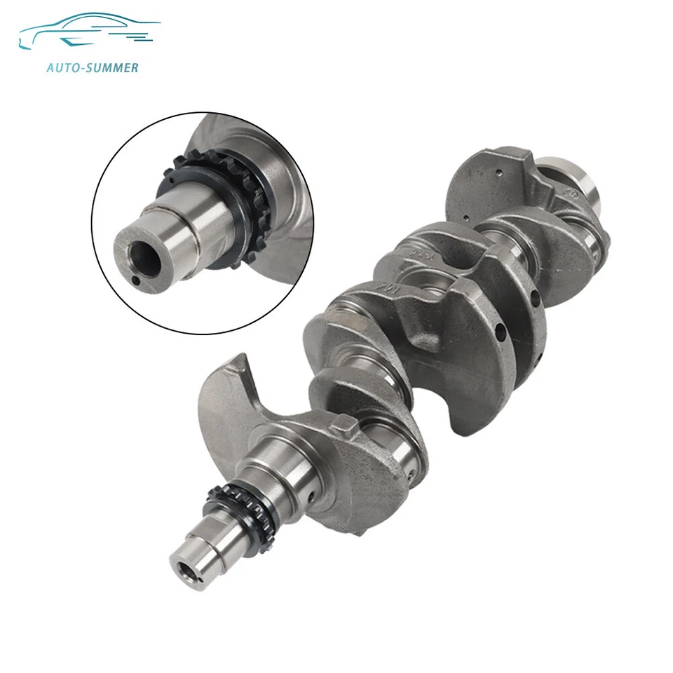 Cigüeñal para Hyundai Veloster Kia Rio Soul 2012-2019 con kit de cojinete de varilla principal Foto 2 de 4