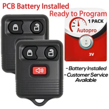 2X Keyless Entry Car Remote Control Key Fob Transmitter Alarm For Ford F150 F250