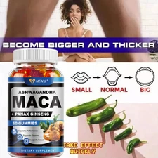 Male Enhancement Capsules Booster & Thicker Last Longer Stronger Bigger 60 Pills