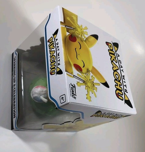 Sparking Up a Celebration A Day with Pikachu Funko - Nuevo en Caja Pokémon Exclusivo - Imagen 3 de 6