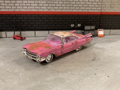 1959 Cadillac Coupe DeVille Rusty Weathered Custom 1/64