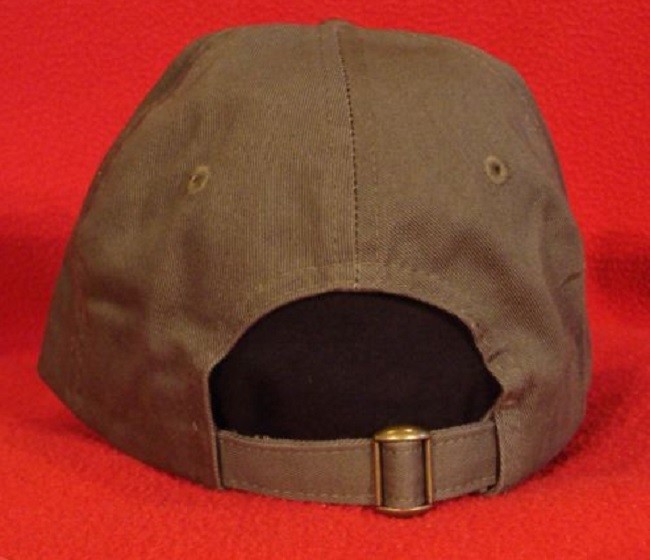 WWII U.S Eighth 8th Air Force emblem Aviator BALL CAP, OD green