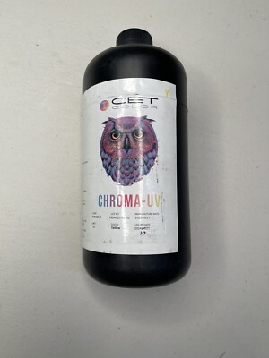 CET Color Adherent Series Ink 1 Liter Bottle Yellow CHR-03-01