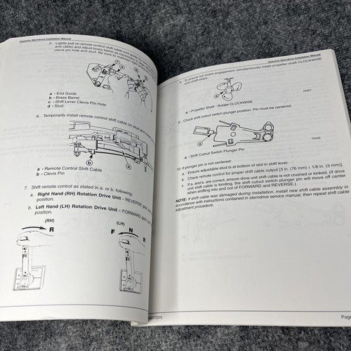 MERCURY MERCRUISER INSTALLATION MANUAL 4.3 5.0 5.7 ALPHA BRAVO MARINE BOAT 2001 - Picture 3 of 8
