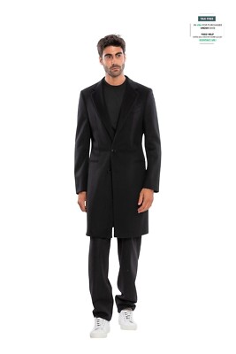 ジャケット・アウター 80s giorgio armani long wool coat Vintage Giorgio Armani Coat 1980s White Label Overcoat