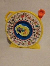 Vintage Mickey Mouse Mickey's ABC's See 'N Say Teaching/Talking GUC 