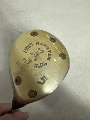 Vintage Ping Zing 5-Wood Black RH 41.5  KT-M Steel Shaft