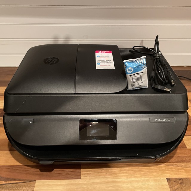 HP OfficeJet 5255 Inkjet AllInOne Printer for sale online eBay