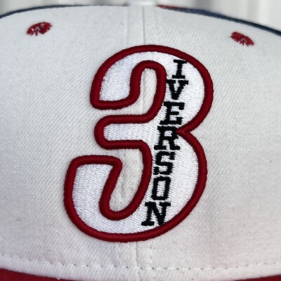 Philadelphia 76ers Iverson キャップ Philadelphia 76ers Mitchell & Ness NBA Snapback Hat Black