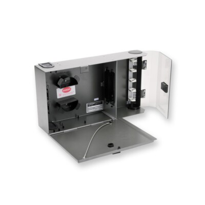 Corning PWH-02P Fiber Optic Wall-Mountable Housing Holds 2 CCH Connector Panels