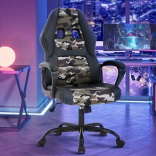Ergonomic Gaming Chair Swivel Adjustable Height Office Computer Desk Chair