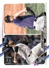 2021 Topps Update #US141 Lucas Gilbreath RC Justin Lawrence RC 