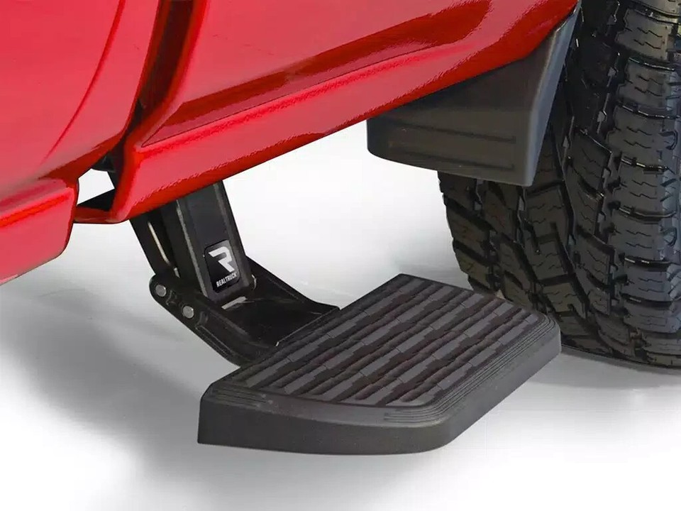 Amp Research 75413-01A Truck Front Bed Step Flip Down for 17-2022 Ford ...