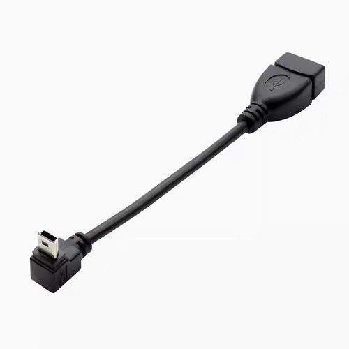 J29 Mini USB Connecteur À A Douille Câble OTG Adaptateur 25cm pour Clé Radio - Photo 6 sur 13