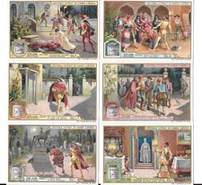LIEBIG TRADE CARDS, DON GIOVANNI (Opera) 1907 Set of 6 Cards (S903 French).