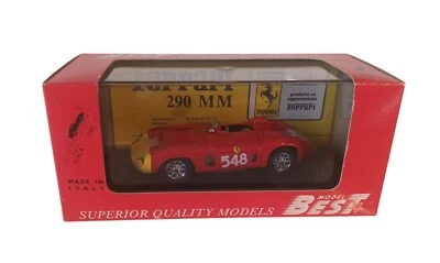 Miniature Best Model 1/43 Scale 9070 Ferrari 290 MM Mille Miglia 1956 - Photo 1/4