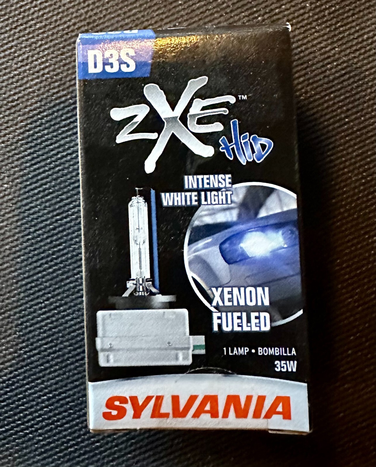 SYLVANIA - D3S SilverStar zXe HID (High Intensity Discharge) Headlight Bulb New