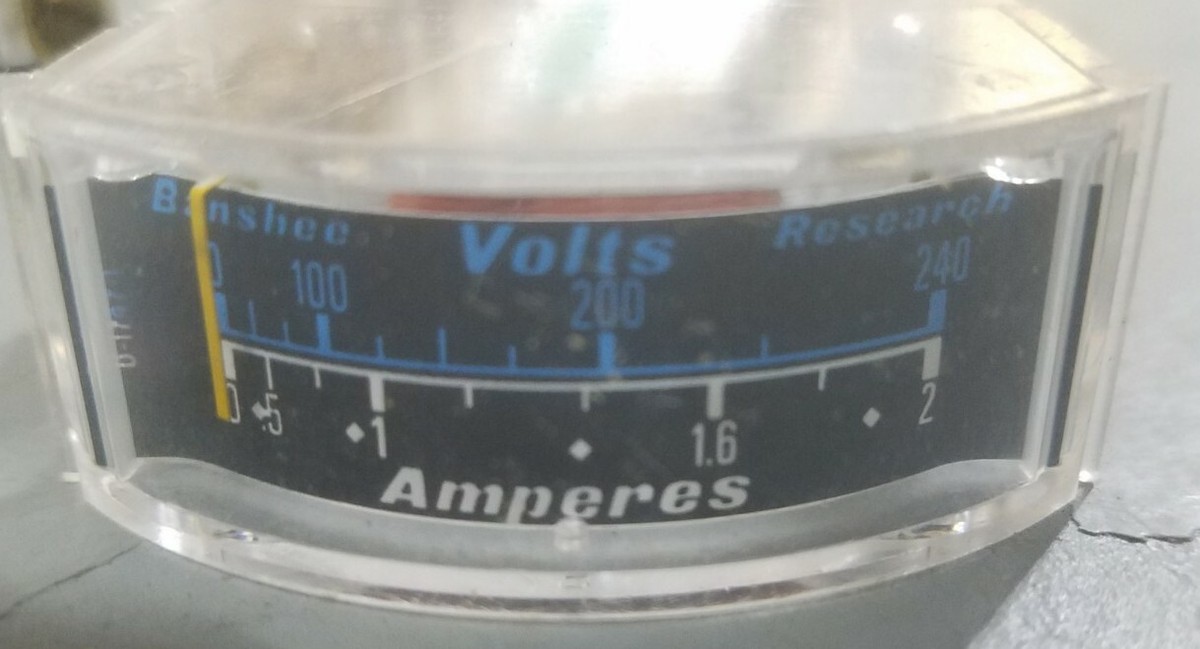 Coppia Di Meter EMICO Vintage Per CB Radio - Voltmetro E Amperometro, Compatibili Con Browning Banshee - 3