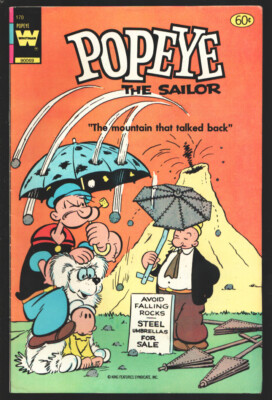 Popeye #170 1982-Whitman-Swee'pea & Wimpy cover-Next to last issue