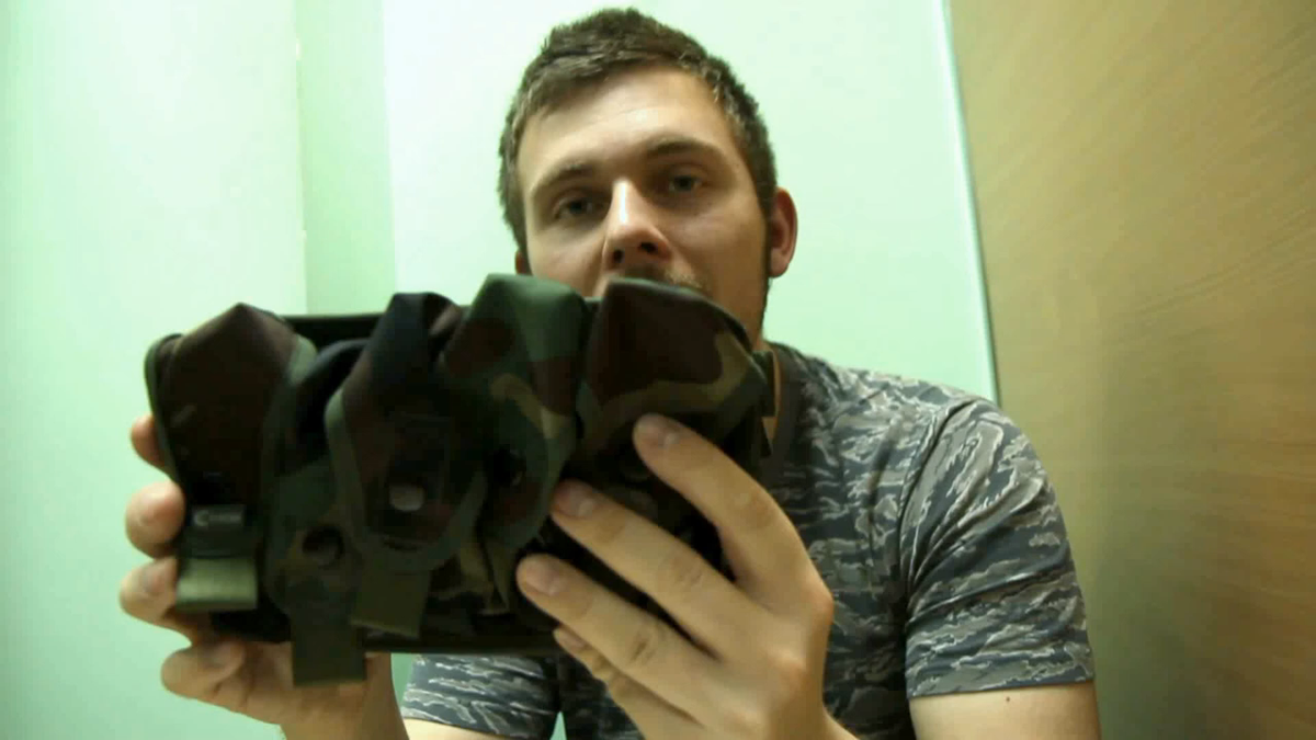 Russian Spetsnaz VOG-25 Pouch & Carrying Basket Splav Chechen War