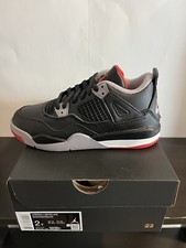 DS Preschool Sz2Y - Jordan 4 Bred Reimagined 4s BQ7669-006