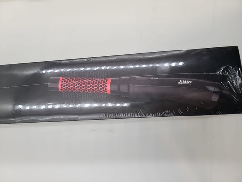 2 Go Heißluft Stylingbürste Haar Frizzfrei Glatt Gerade Keramik 1000W Rot - Bild 7 von 11