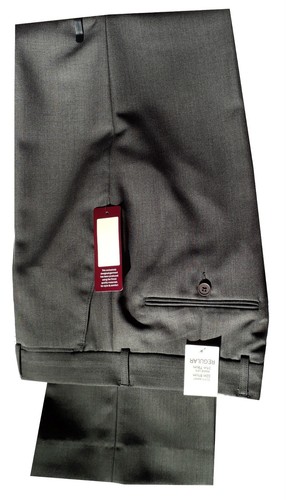 Mens Summer Trousers Expand-A-Band Waist Self Adjusting Lightweight Pants Slacks - Picture 20 of 20