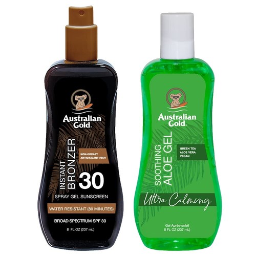 Hawaiian Tropic After Sun Gel Cool Aloe Ice Blue Gel 240 ML | eBay