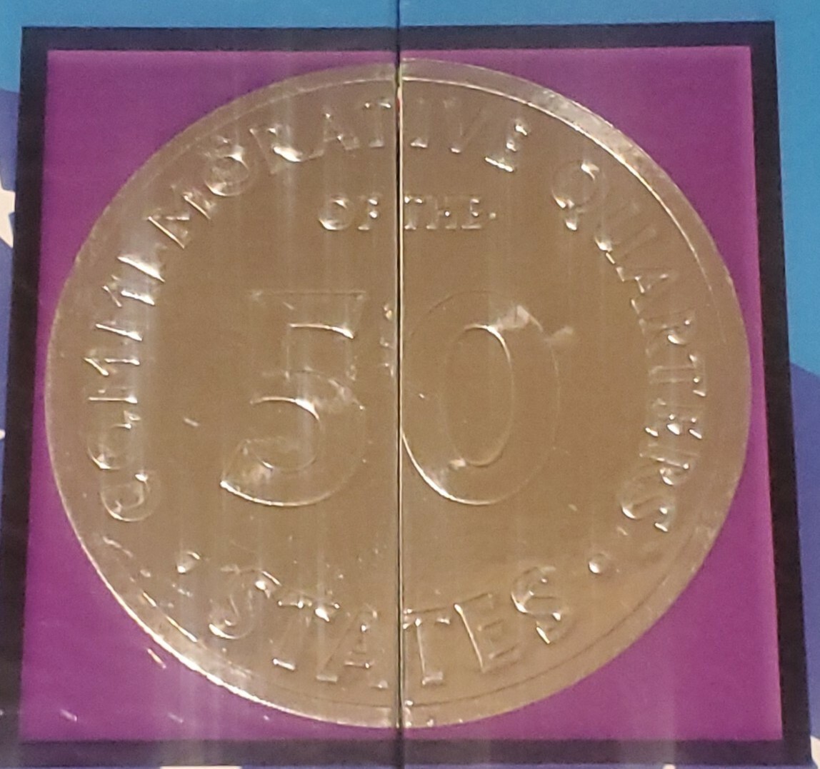 Commemorative Quarters of the 50 States Collection Album Vtg